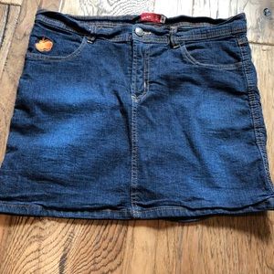 Jean skirt